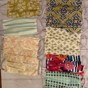 *RESERVED* 5 cotton facemasks